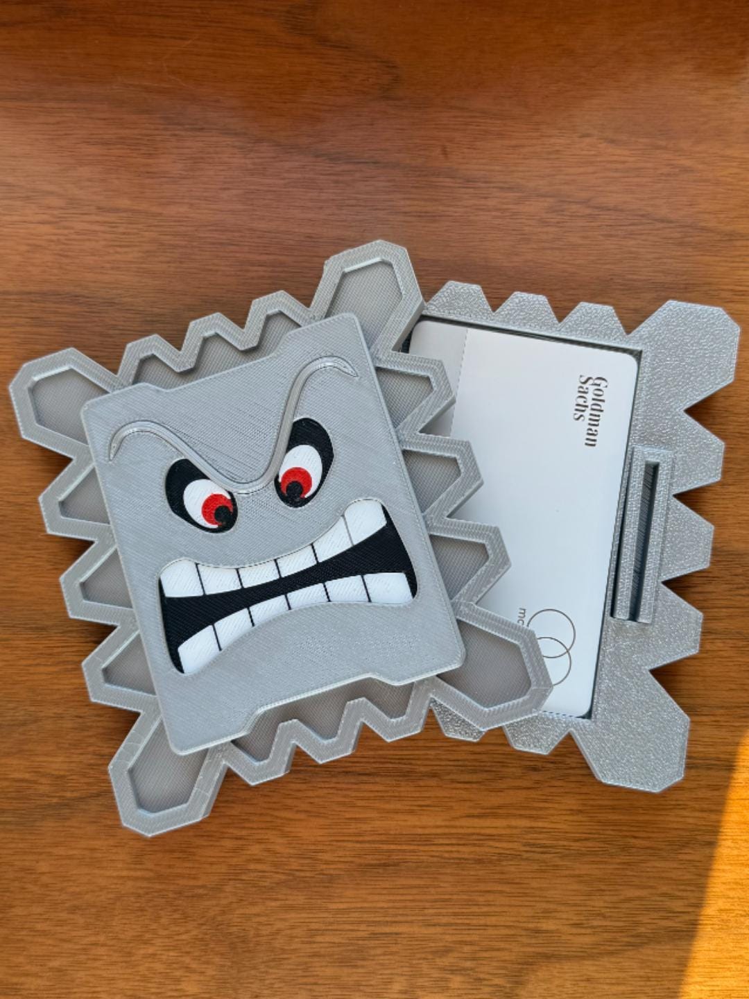 Mario Thwomp - Tap to Pay - Card Holder - Super Mario - 3D Printed - Etsy
