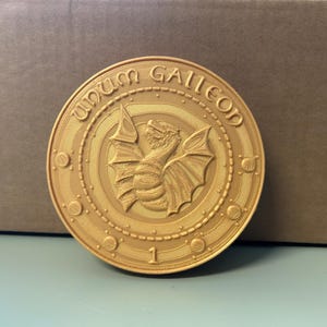 Harry Potter galleon - tap to pay - coin