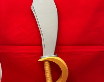 Pirate sword - tap to pay - card holder  - 3D printed
