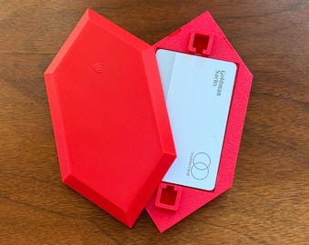 ZELDA RUPEE - tap to pay - card holder - Legend of zelda - 3D printed