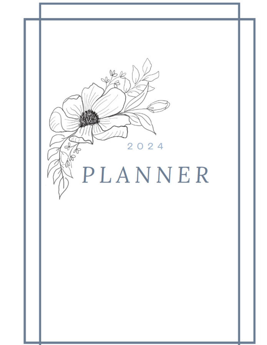 2024 Printable Planner Mom Planner Homemaker Planner Home Management