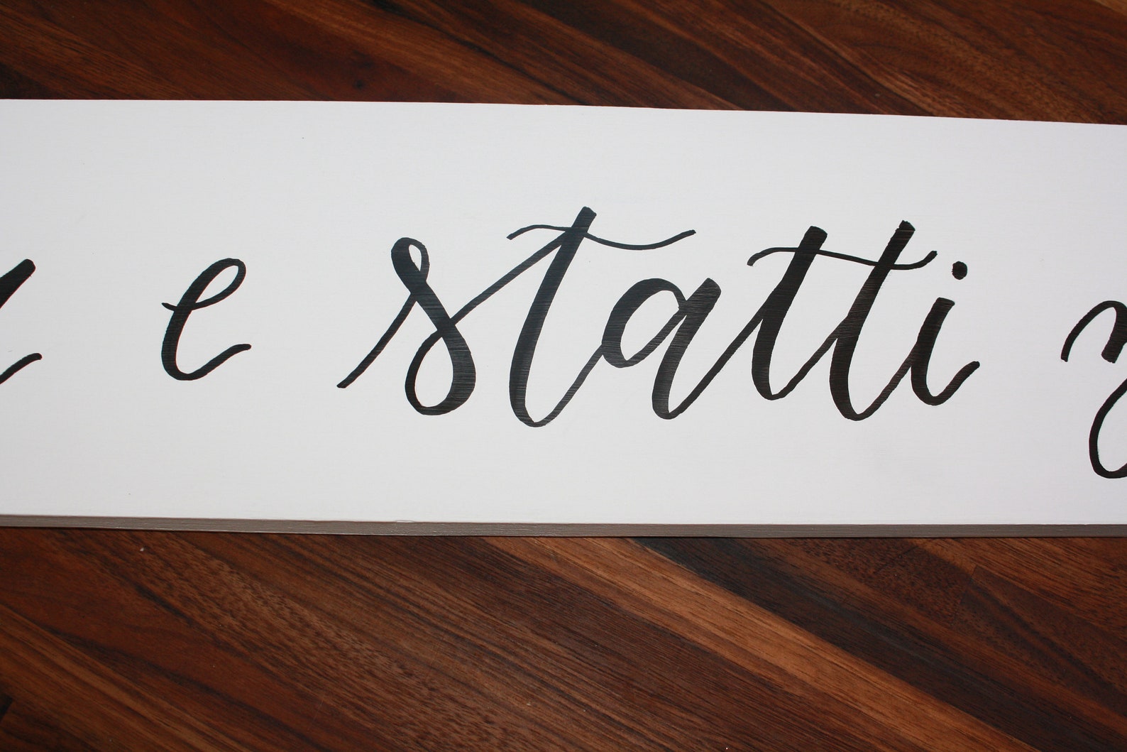 Mangia e Statti Zitto Holzschild Italienisches Küchenschild | Etsy