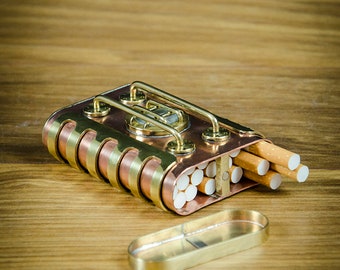 Steampunk Cigarette Case (pre-order for Manufacturing)
