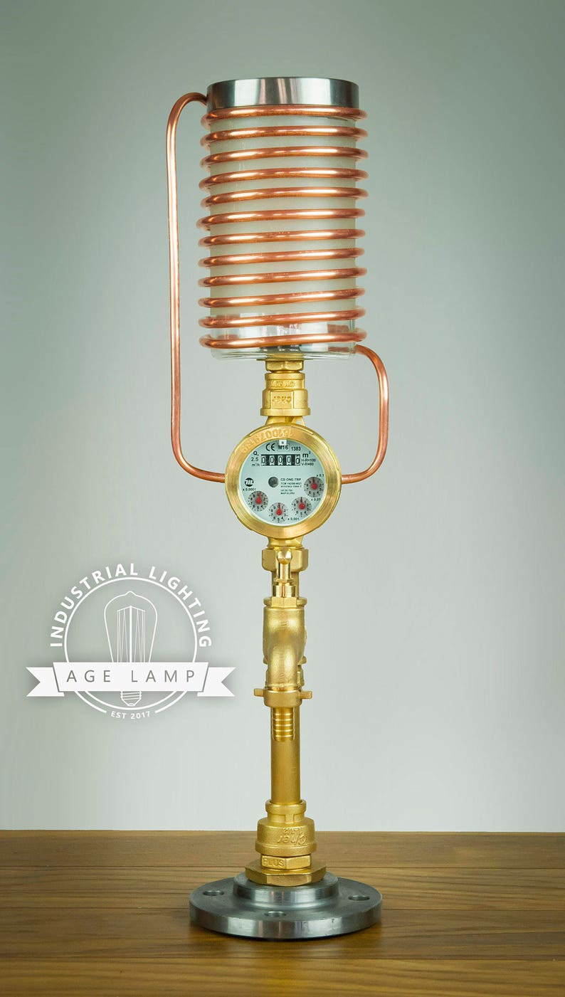 Steampunk Whisky/Liquor Dispenser with Working Meter Etsy