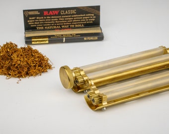 roller tobacco Steampunk Brass Cigarette Roller