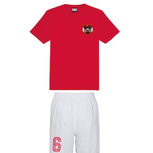 Kids Customisable Germany Deutsche Style Football Shirt Personalised Bag Home Socks Shorts 