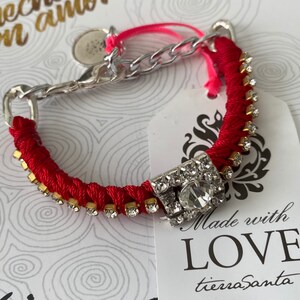 CRYSTAL SQUARE Tierra Santa Bracelet