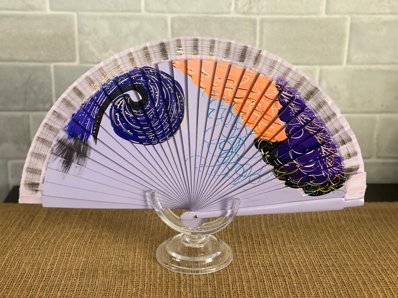 SURREAL DREAM Spanish Hand Held Fan