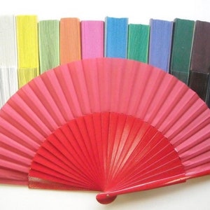 Handgemaakte superflamenco-handfan