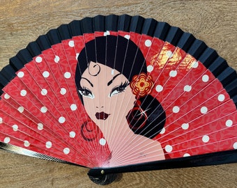 FLAMENCA Spanish Hand Fan