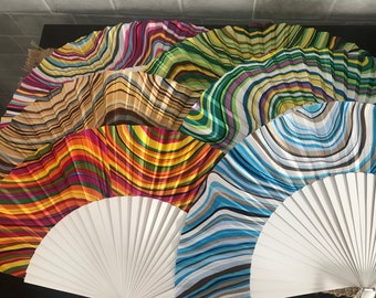 Groovy handmade fan