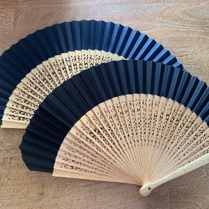 GENTLEMAN FRETWORK Spanish Hand Fan