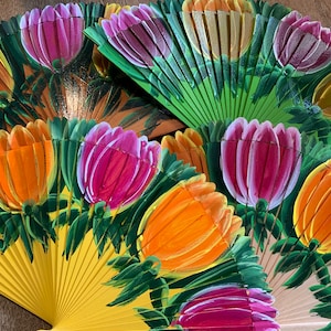 Tulip SPANISH Handfächer