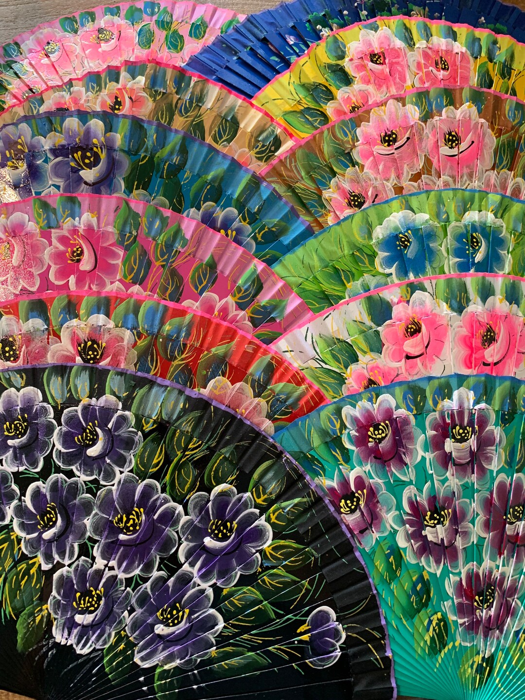 IBIZA SPANISH Hand Fan - Etsy