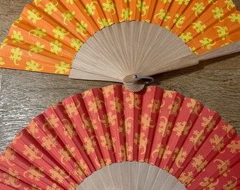 SALAMANDRA HAND FAN