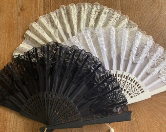 BRIDE & LACE Spanish Hand Fan