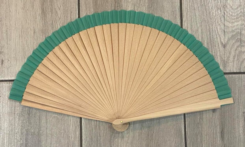SPRING WOOD SPANISH Hand Fan - Etsy