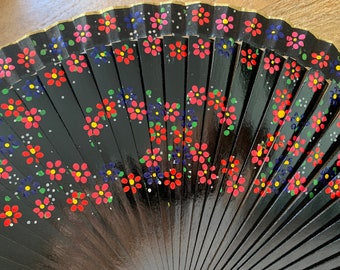 LOVING WAVES Spanish Hand Fan