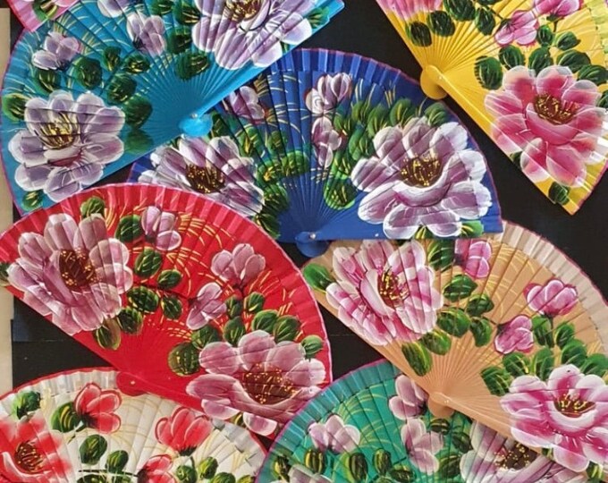 Fiesta Hand Woven Fans set of 6handmade-palm Leaf-boho-fiesta-wall