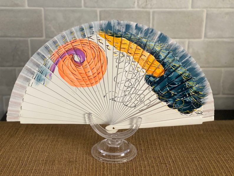 SURREAL DREAM Spanish Hand Held Fan