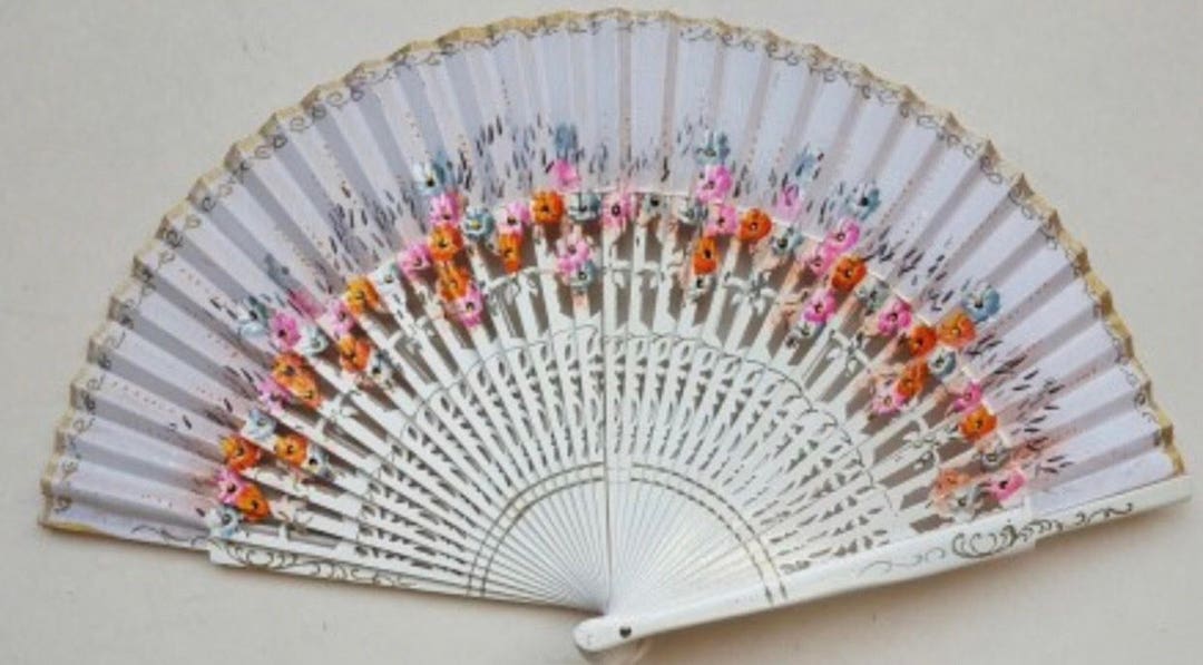 Sweet Spring Handheld Handmade Fan - Etsy