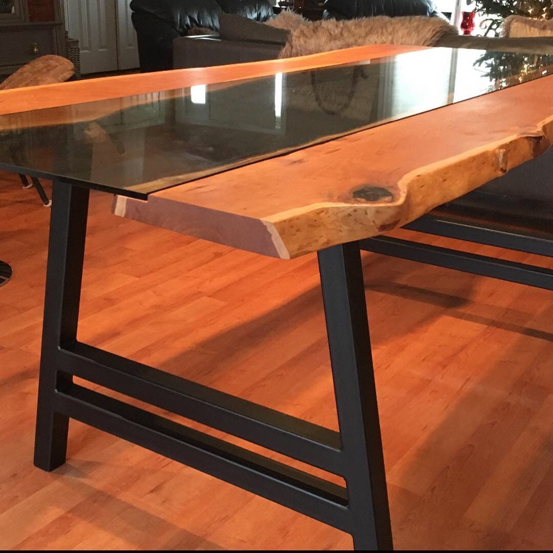 Double Bar Aframe Metal Table Legs metal Legs A Legs A Etsy