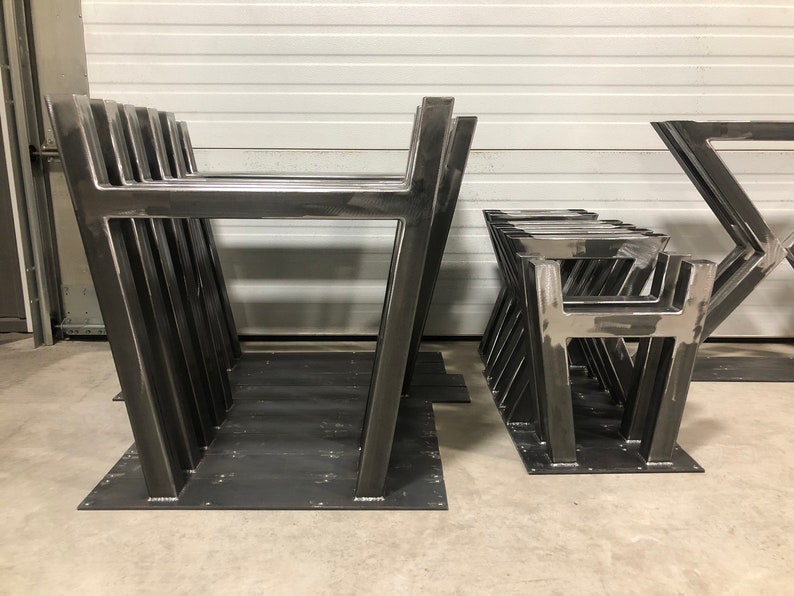 AFrame Metal Table Legs metal legs steel table legs diy Etsy