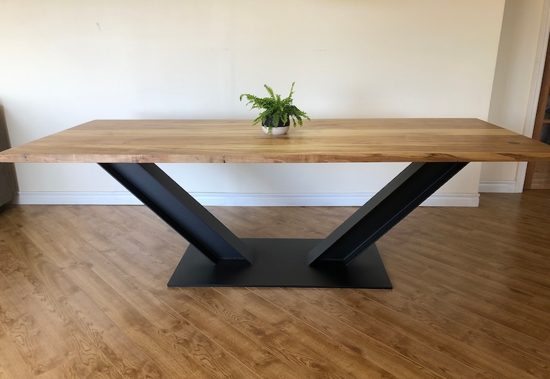 Angled I-beam Metal Table Base (ontario Pick Up/delivery Only) - Etsy