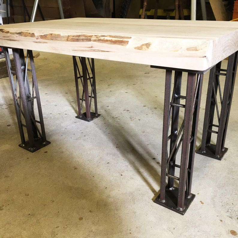 Crane Truss Free Standing Table Legs Metal Diy Square Coffee