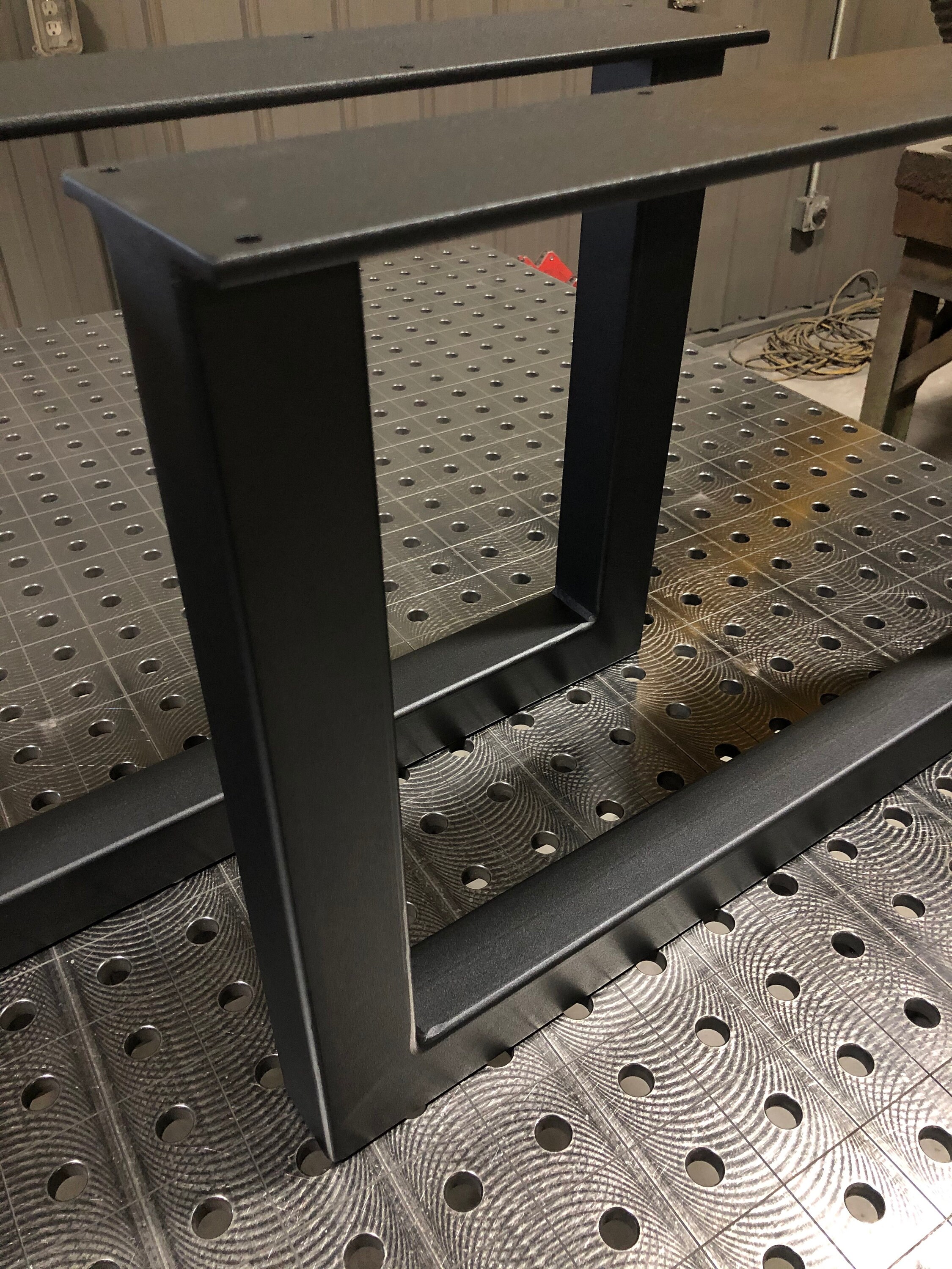 Square Metal Table Legs steel table legs metal legs Etsy