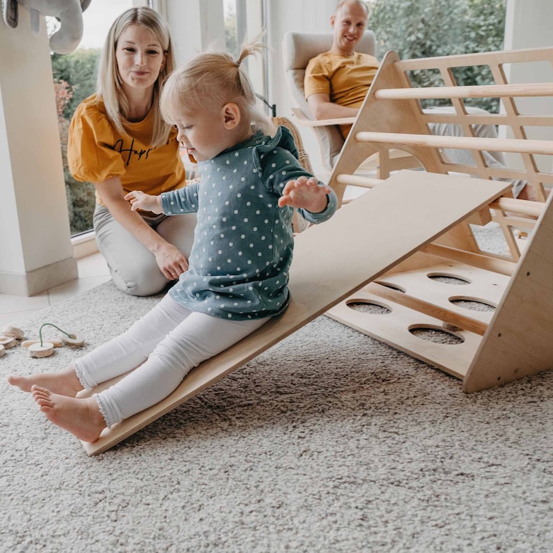 Step stones, Montessori furniture, balance board, step stone, motor skills, Montessori toddler, climbing furniture, Waldorf furniture, climbing triangle, triangle climber, childrens climber, toddler furniture, horse on a stick, climb triangle