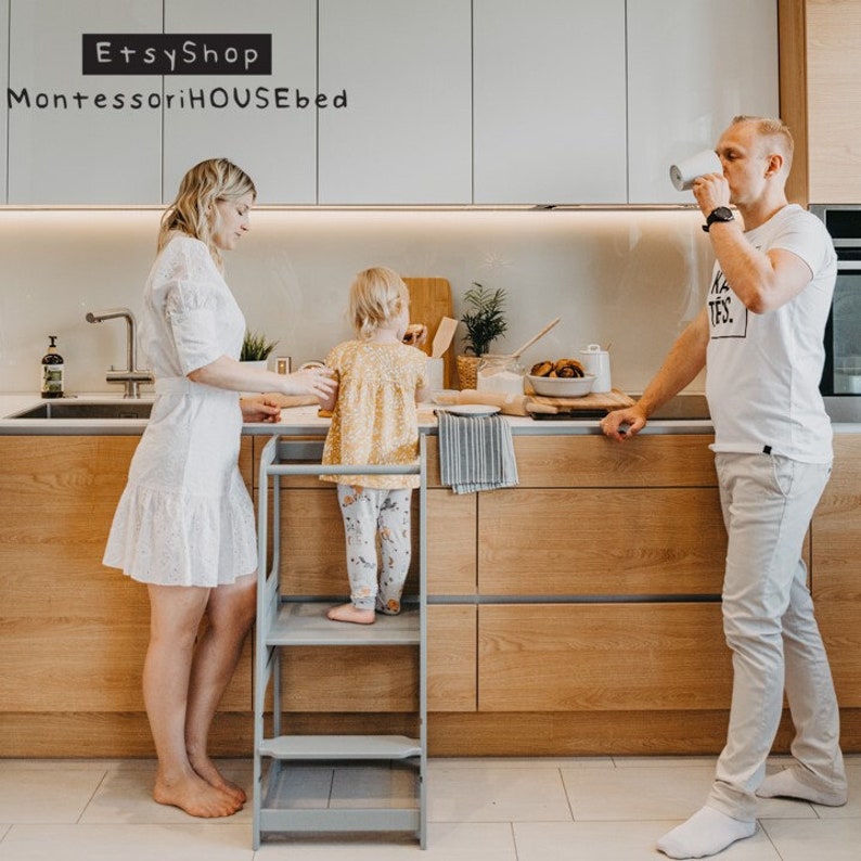 kitchen help tower, activity tower, 2in1 kitchen, Montessori kitchen, Montessori, baby, Montessori tower, Montessori kitchen, Montessori furniture, Montessori tower, Montessori kitchen tower, toddler furniture, toddler kitchen stool, helper tower