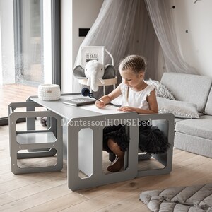 Kindertisch Montessori Tisch Oder Stuhl Kinder Holz Tisch Etsy