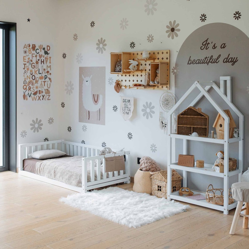 Montessori bed for kids, floor bed, child bed, house shaped bed, kid bed, girl bed, bed for kid, Montessori floor bed, hausbett, child bed, toddler bed, child bed, Montessori house bed, Montessori bed, floor bed, child bed, house shaped bed, kid bed