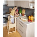 Kitchen tower Montessori step stool for Kids step stool Adjustable tower, Toddler cooking tower Toddler step stool, Montessori tower
