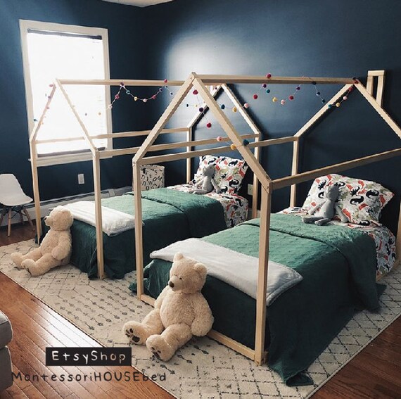Montessori Bed House Bed Frame Teepee 