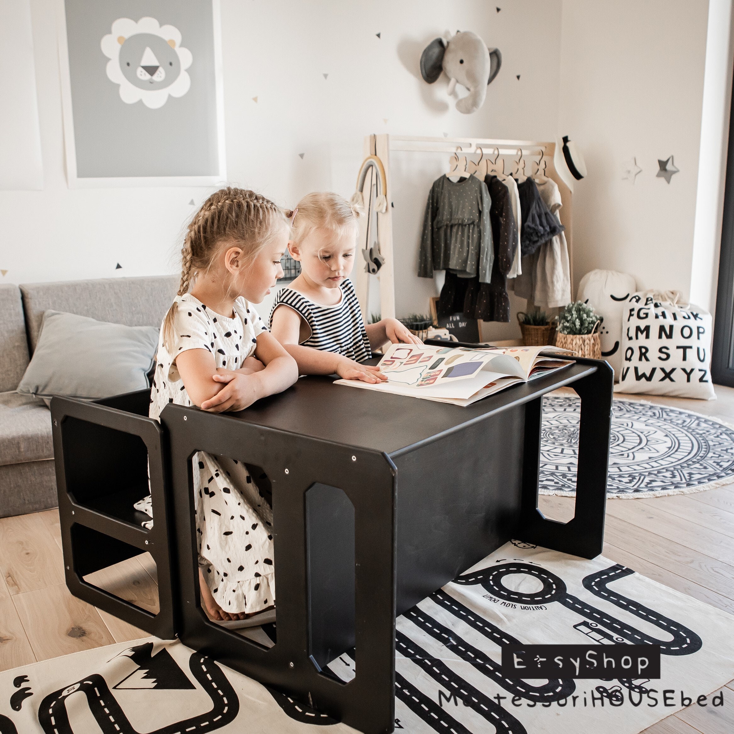 children's chair & table set