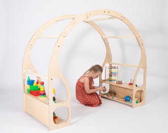 Speelstandaard voor peuters, speelgoedrek, Montessori speelgoedcadeau voor peuters, cadeau voor kinderen, eerste verjaardagscadeau, tweede verjaardagscadeau, derde verjaardagscadeau