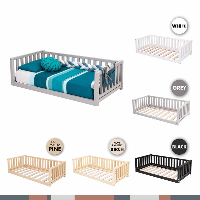 Montessori bed, Montessori floor bed, Montessori bett, Montessori house bed, Montessori bed, Montessori floor bed, lit Montessori, Montessori house bed, Montessori bed, Montessori floor bed, girl bed, toddler bed, child bed, Montessori house bed