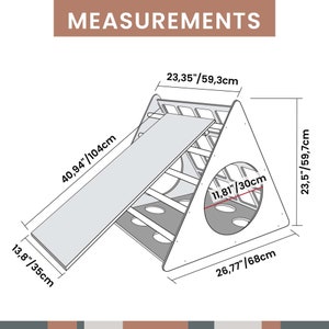 Kids furniture, busy board, wooden triangle, natural wood toy, toddler ladder board, indoor climbing set, childrens climbing, nursery furniture, slide board, toddler climber set, wooden arch toy, lernturm, rocking play set, wood kids furniture