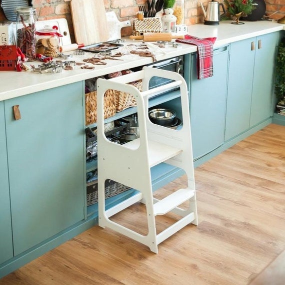 Etsy Toddler Kitchen Stool