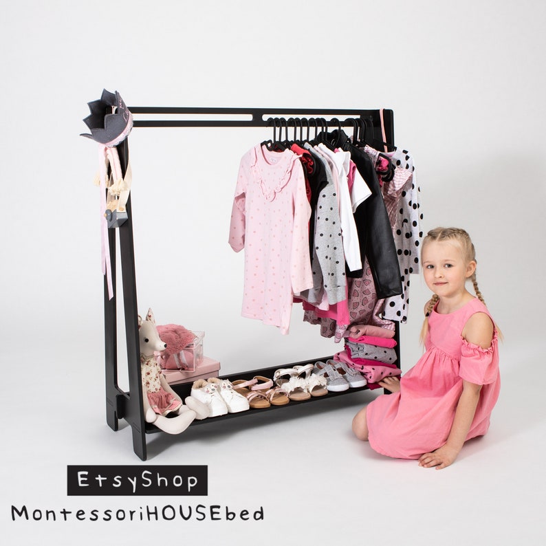 Baby Wardrobe a Frame Clothes Rack Child Wardrobe Garment Rack Etsy