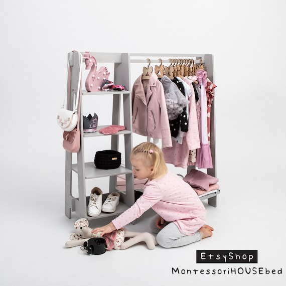 A-frame kids' clothing rack