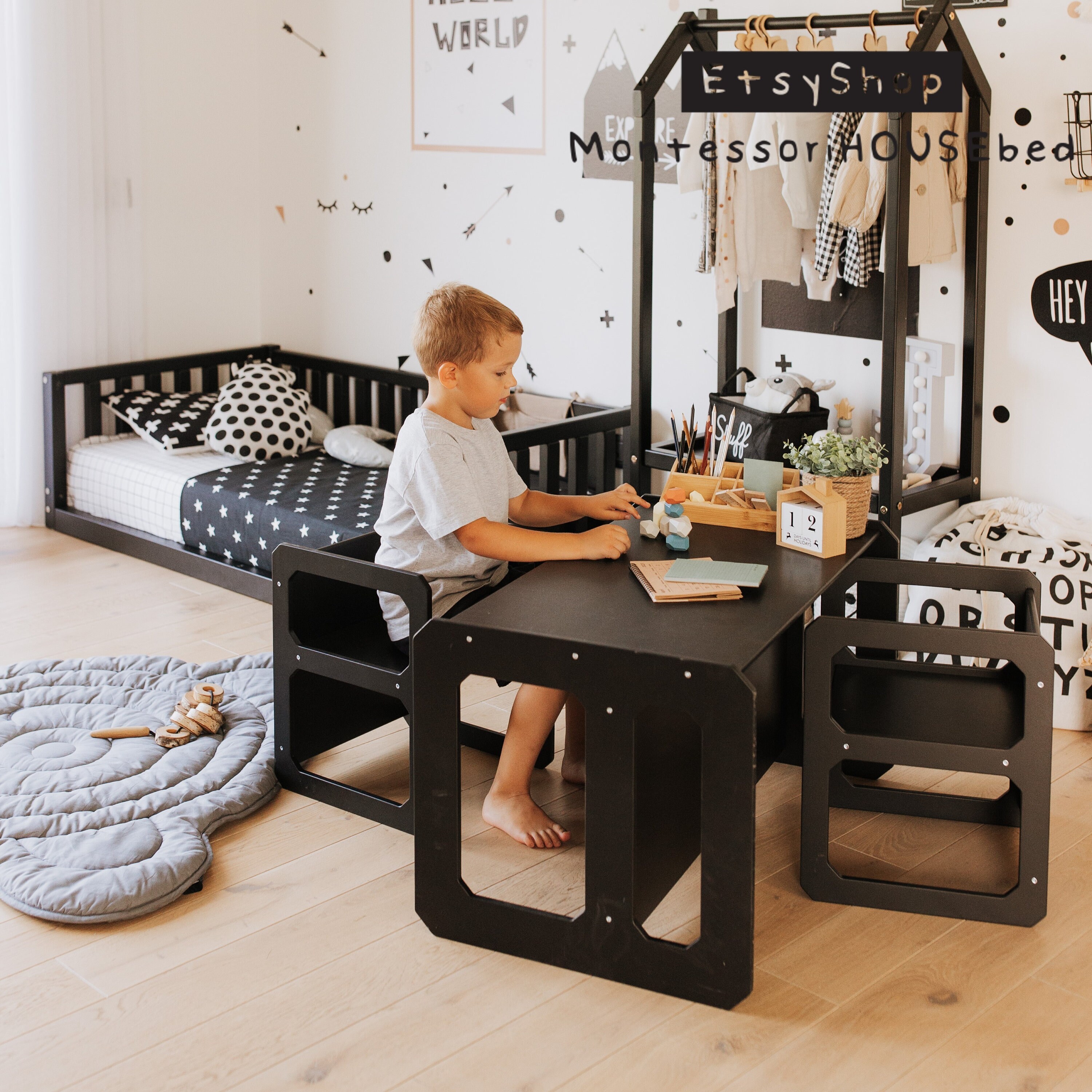 Table et chaise enfant Montessori ✓livraison gratuite 