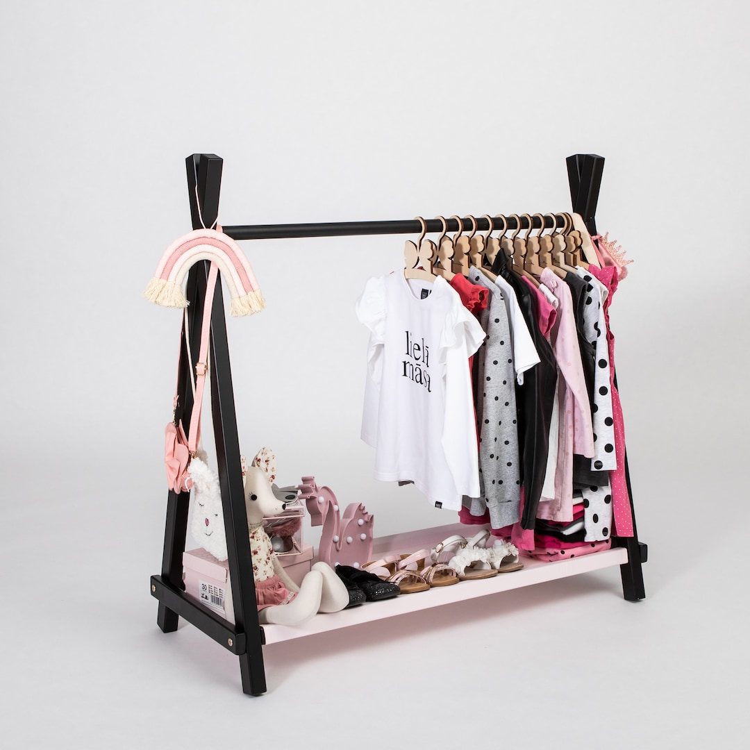 Baby Clothes Rack Child Wardrobe Vendor Display Rack Retail Display