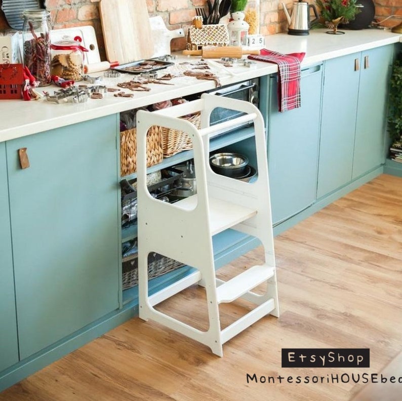 Montessori tower, activity tower, kitchen help tower, Montessori furniture, Montessori tower, kitchen tower, help tower, adjustable tower, kid stool, kitchen stool, toddler step stool, kid step stool, learning stool, stepping stool, kitchen chai