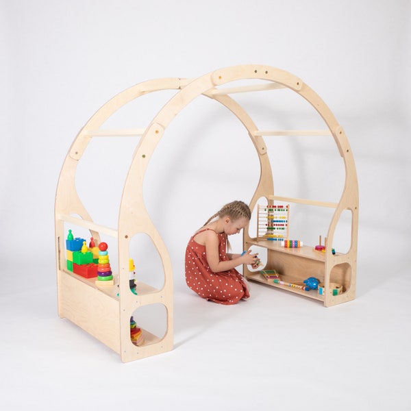 Support de jeu pour tout-petit, étagère à jouets, jouet Montessori, cadeau pour tout-petit, cadeau pour enfant, premier cadeau d'anniversaire, deuxième cadeau d'anniversaire, troisième cadeau d'anniversaire