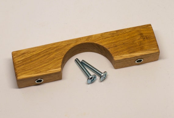 Wooden Handle Wood Knob K1 Etsy