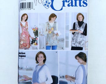 Simplicity 5313, Apron Pattern in 4 Styles, Misses' Sizes S-XL, UNCUT, FF