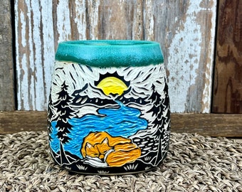 Peaceful Fox Tumbler- 10 oz